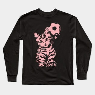 Kitten with a ball Long Sleeve T-Shirt